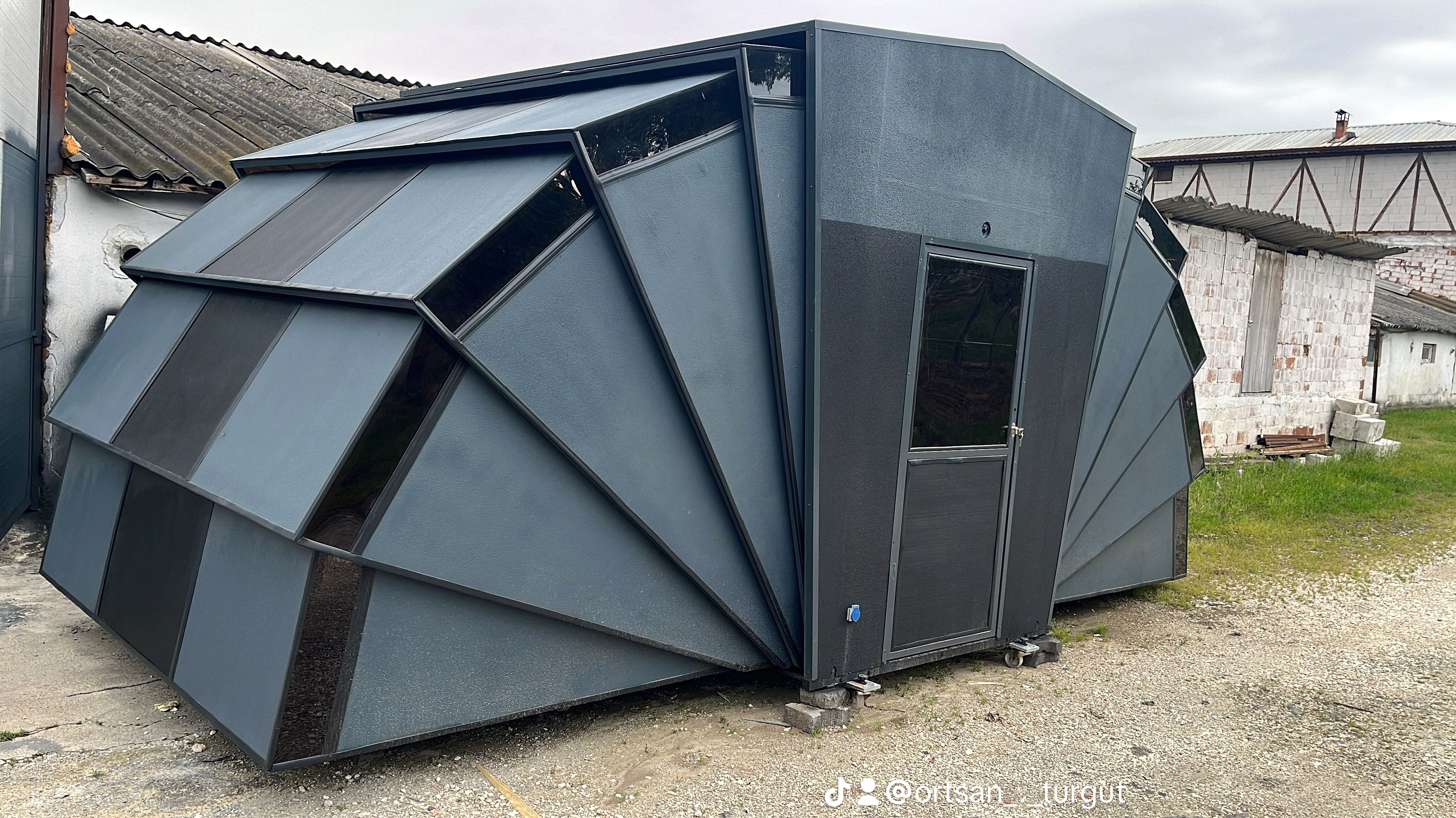 Comfort exstra Model Uzaktan Kumandalı fiberglass garaj