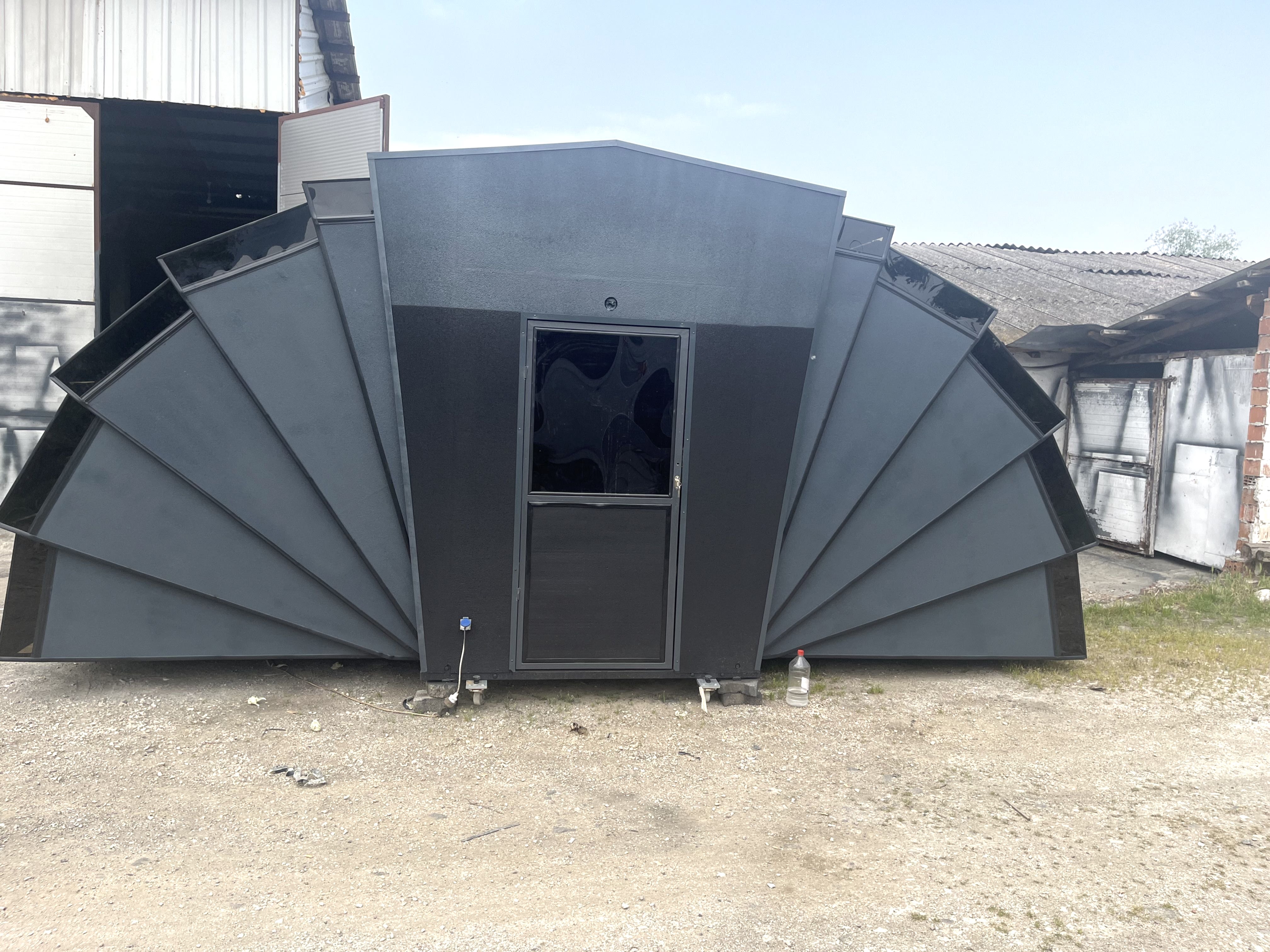 Comfort exstra Model Uzaktan Kumandalı fiberglass garaj