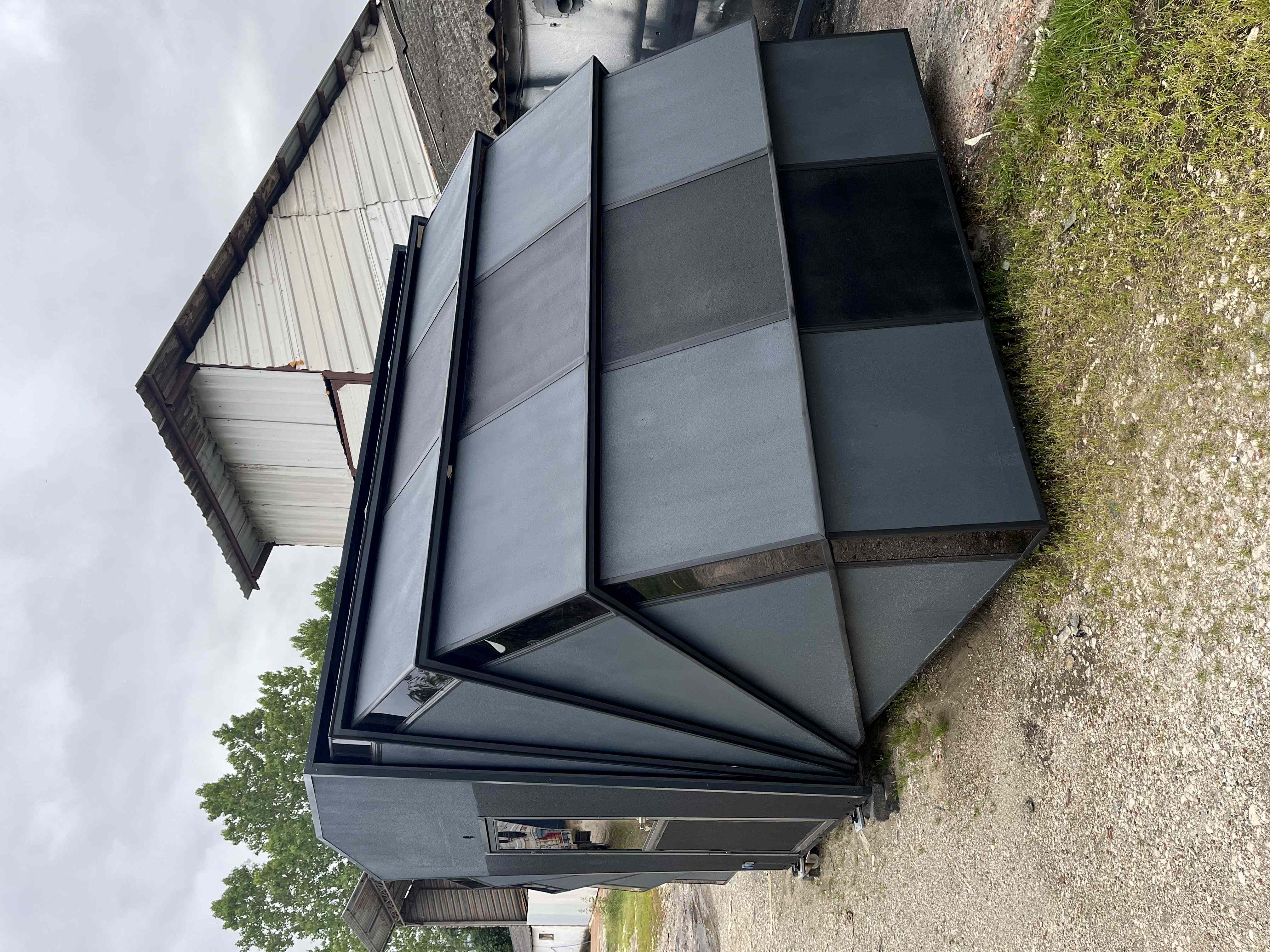 Comfort exstra Model Uzaktan Kumandalı fiberglass garaj